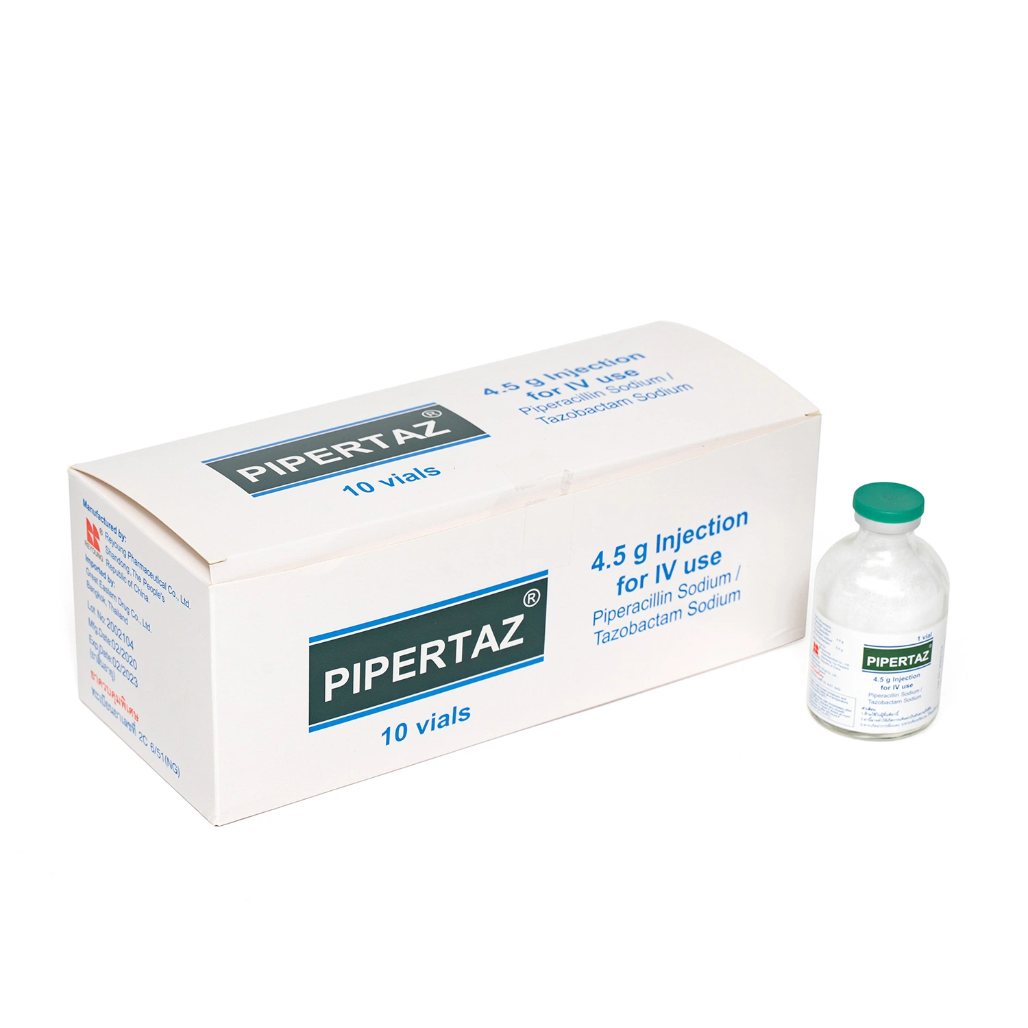 Pharmaceutical Piperacillin Sodium and Tazobactum Sodium for Injection 4.5g