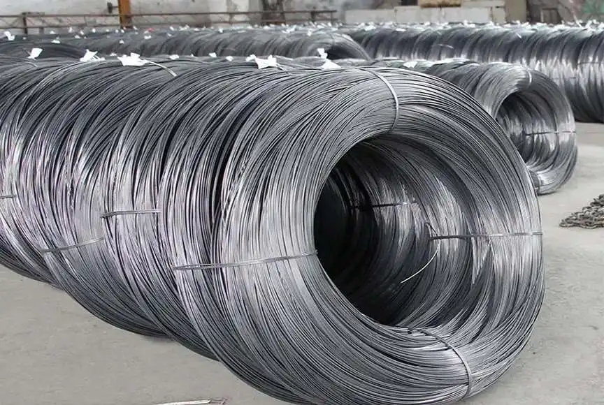 Galvanized or Black Annealed Iron Steel Wire for Rope in Roll Coil Price for Drywall Screw Making