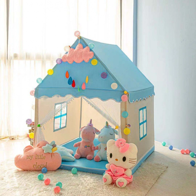 Tienda para niños Piscina interior y exterior de la Casa de Juego La Princesa de la casa de la casa de juguete de cama para dormir