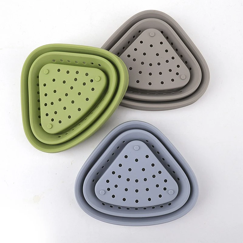 Foldable Drain Basket Storage Container Kitchen Sinks Fruit Vegetable Strainer Kitchen Accessories Kitchen & Tabletop