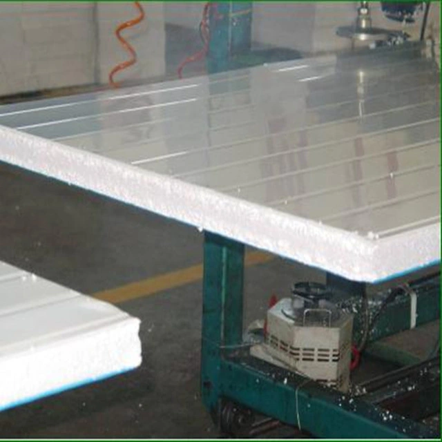 Polystyrene EPS /PU/Rock Wool Sandwich Panel Partition Wall Cladding