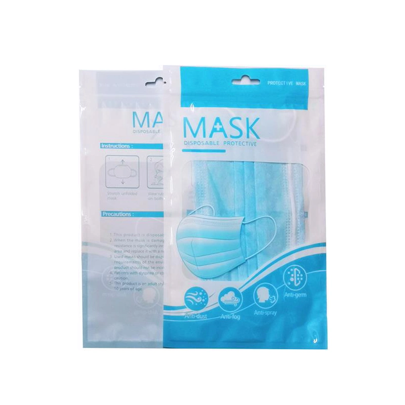 Wholesale/Supplier Customized Medical Face Masks Plastic Packaging Bag