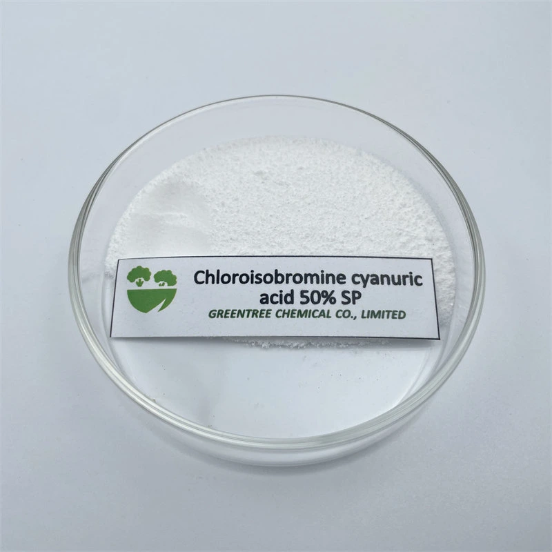 CAS No. 89325-49-5 Fungicide Chloroisobromine Cyanuric Acid 50% Sp