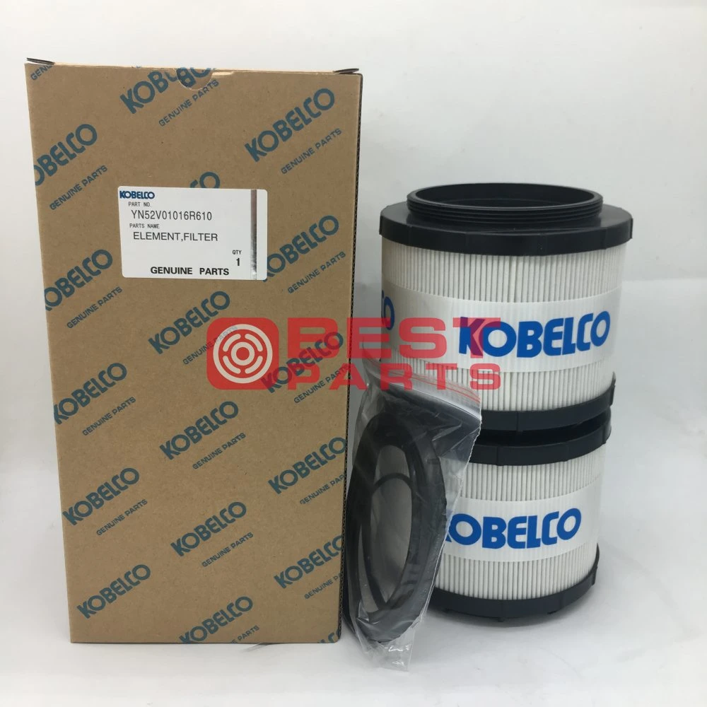 Excavator Hydraulic Oil Filter Yn52V01016r100 for Kobelco Sk130-8/Sk210-8/Sk250-8/Sk260-8