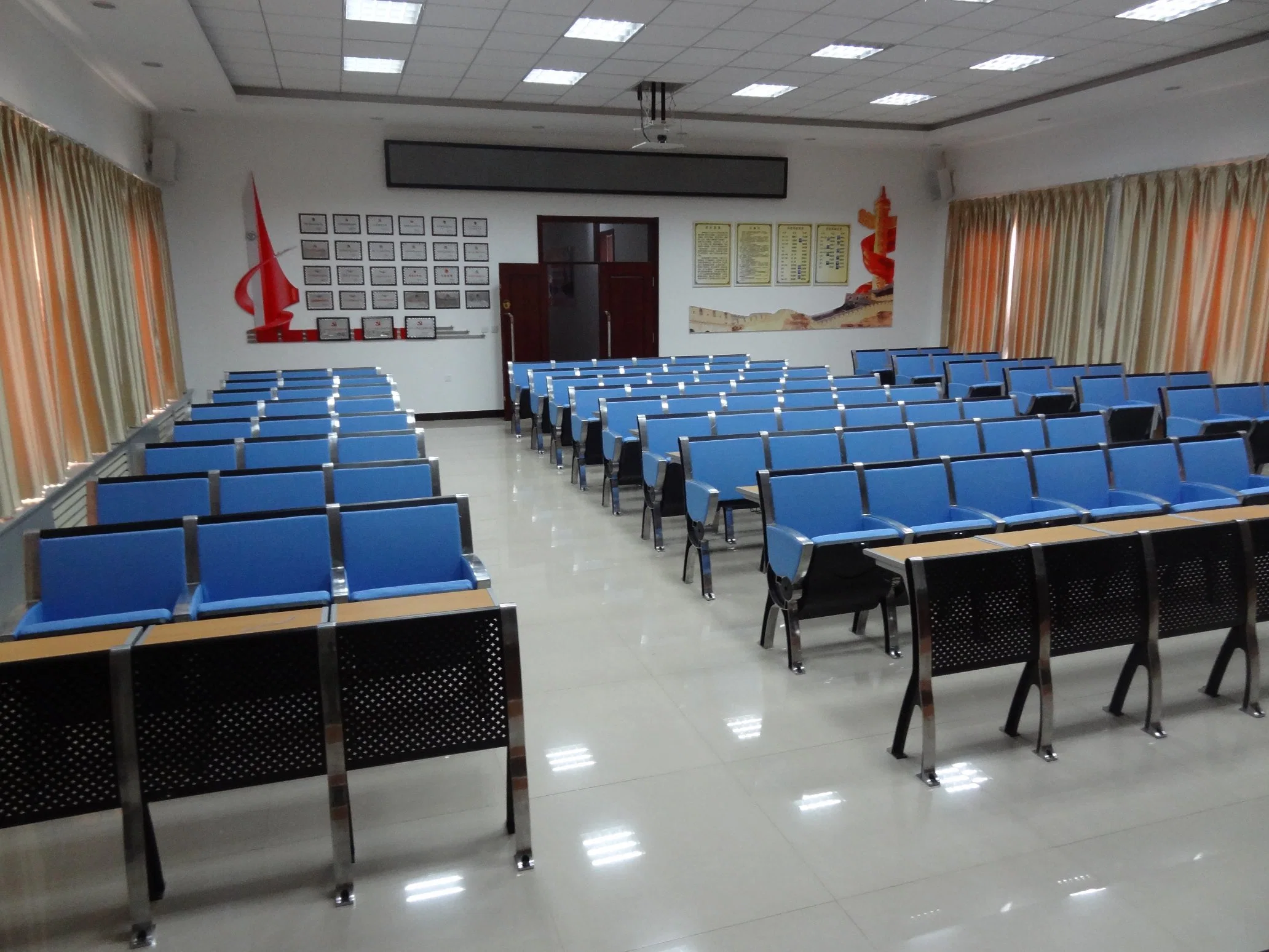 Escola Escola ensino ensino ensino Folding plástico Sala de aula para crianças Secretária