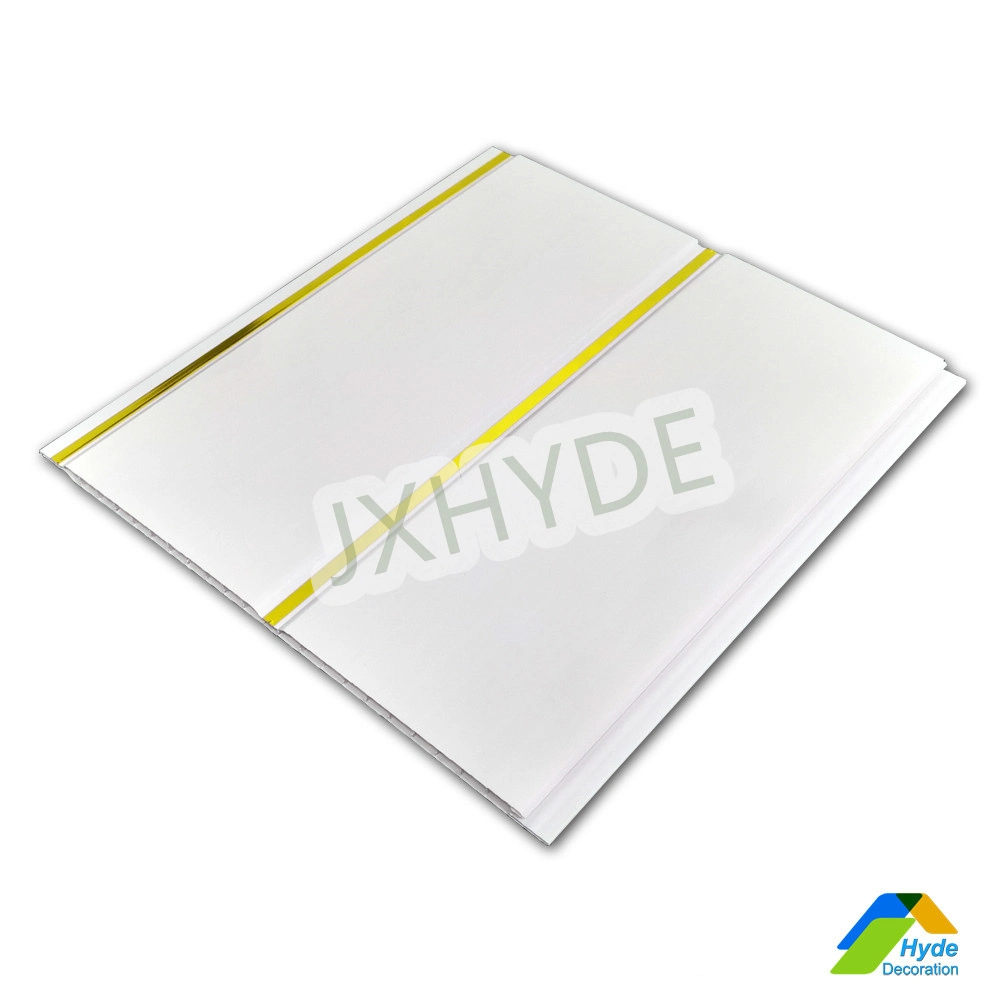 20cm White Middle Groove Surface PVC Ceiling Panel