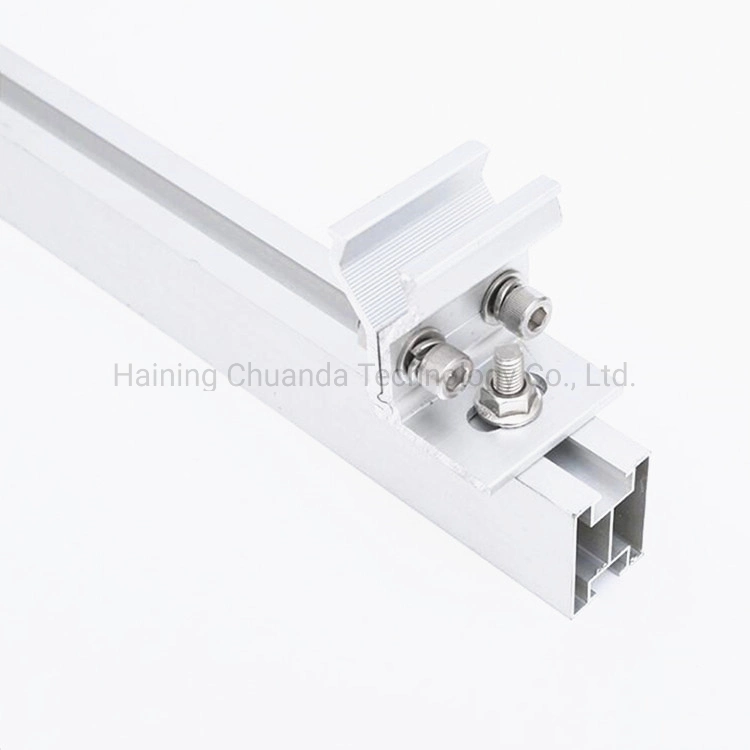 New Design Industrial Aluminum for Solar Energy Mounting System Guide Rail with High quality/High cost performance 