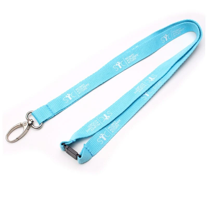 Custom Accessories Gift Printed Logo Woven Lanyards (035)