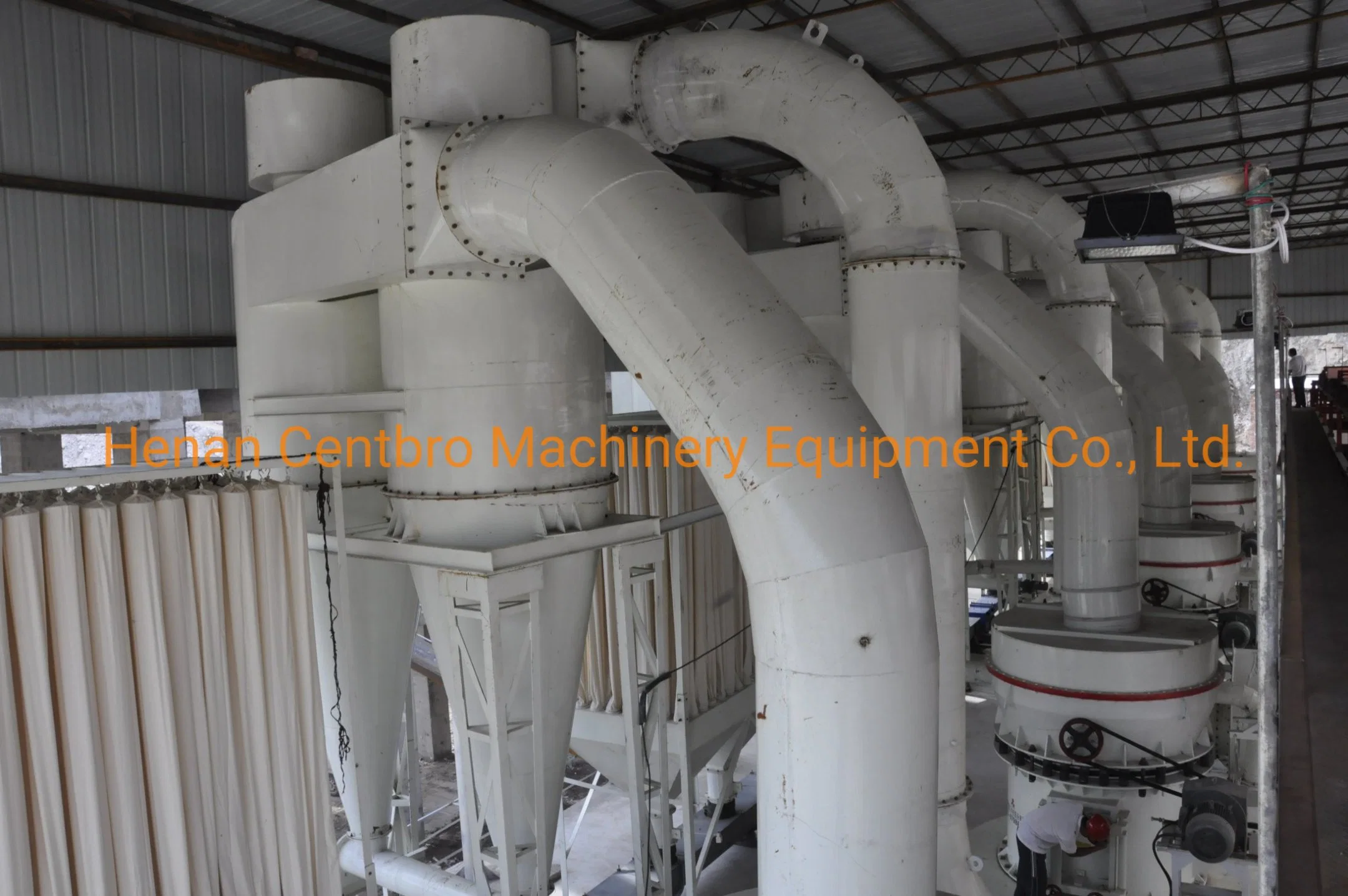 Energy Saving 5 Rollers Grinding Mill for Bentonite/Silver/Copper//Andesite Stone/Aggregate/Glass From China Manufacturer