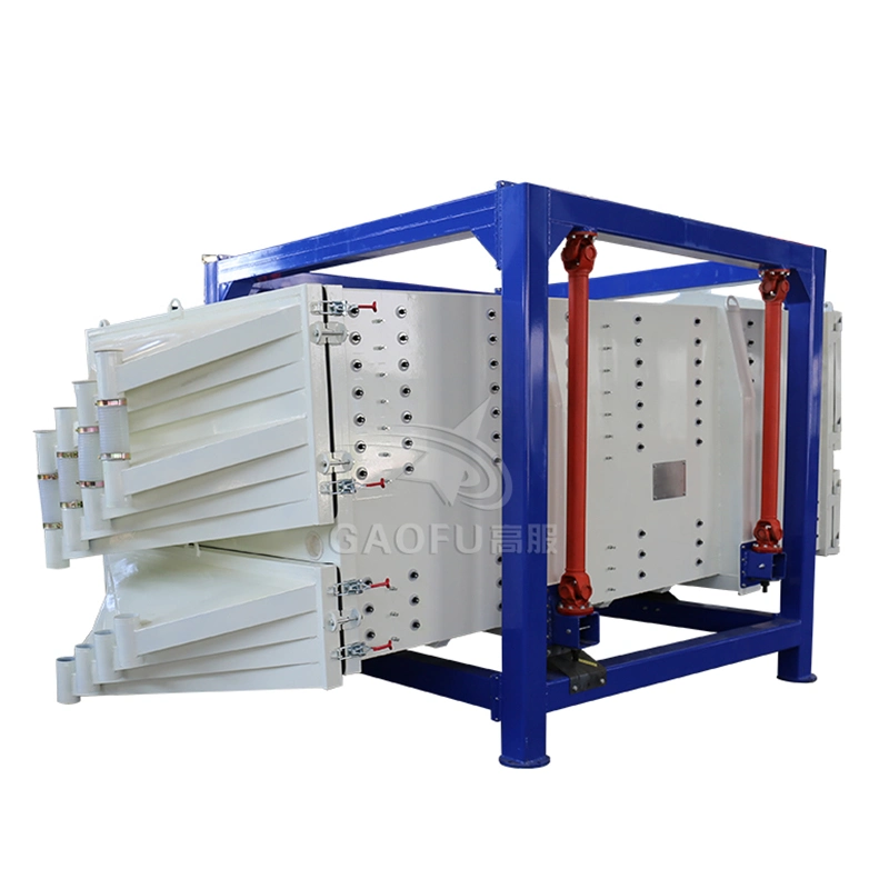 Multi-Layer Square Gyratory Sifter High Efficiency Vibrating Screen Natural Sand Screening Machine