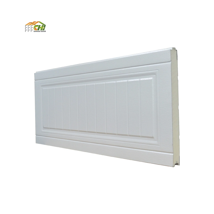 Paneles PARA Puerta Seccionales American Non-Fingerproof Protection PU Foam Sectional Garage Door Sandwich Panel