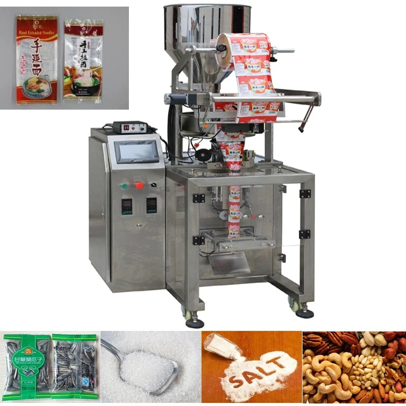 Embalagem de enchimento vertical automática de snacks/arroz/feijão/sementes/especiarias/saqueta de açúcar Máquina com volumétrico Copo