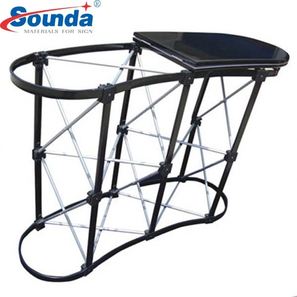 Portable Promotional Display Counter, Coffee Shop Promotion Table