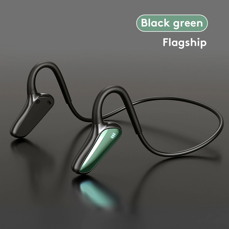 Auriculares deportivos resistentes al agua gancho para la oreja Bt inalámbrico Bone Conduction Headphone