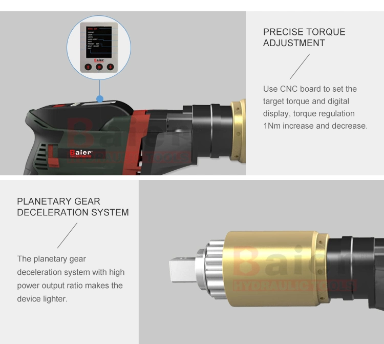 Ajuste de marcha de múltiples Electric Llave dinamométrica par eléctrica Herramientas Eléctricas pistolas