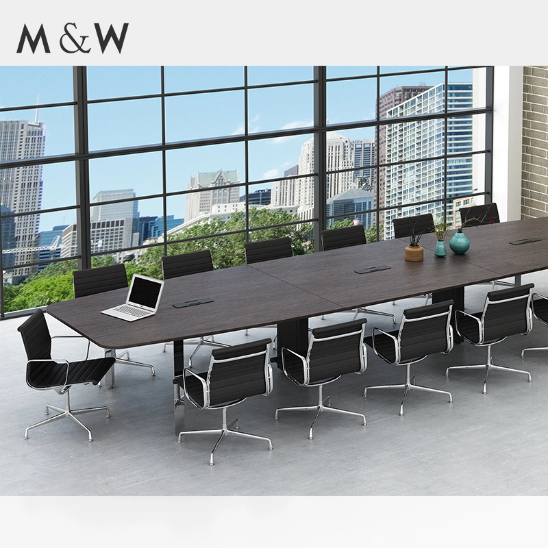 وصول جديد غرفة الاجتماعات المستخدمة التصميم المكتب أثاث طاولة المؤتمرات