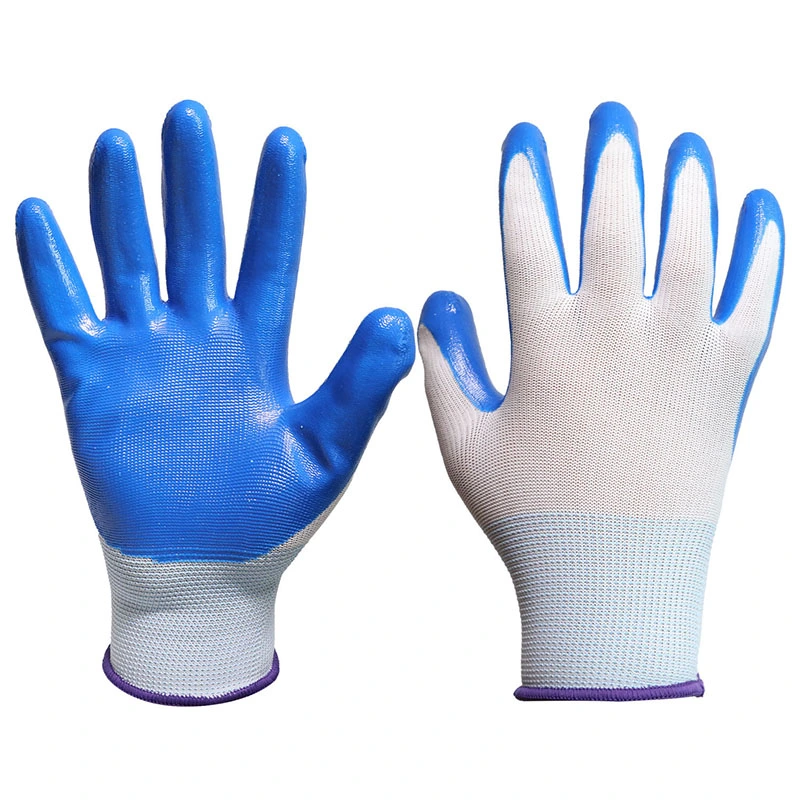 Seamless Knit Nylon Foam Nitrile Coated Safety Work Gloves Ideal for General Purpose, Automotive, Home Improvement, Painting
