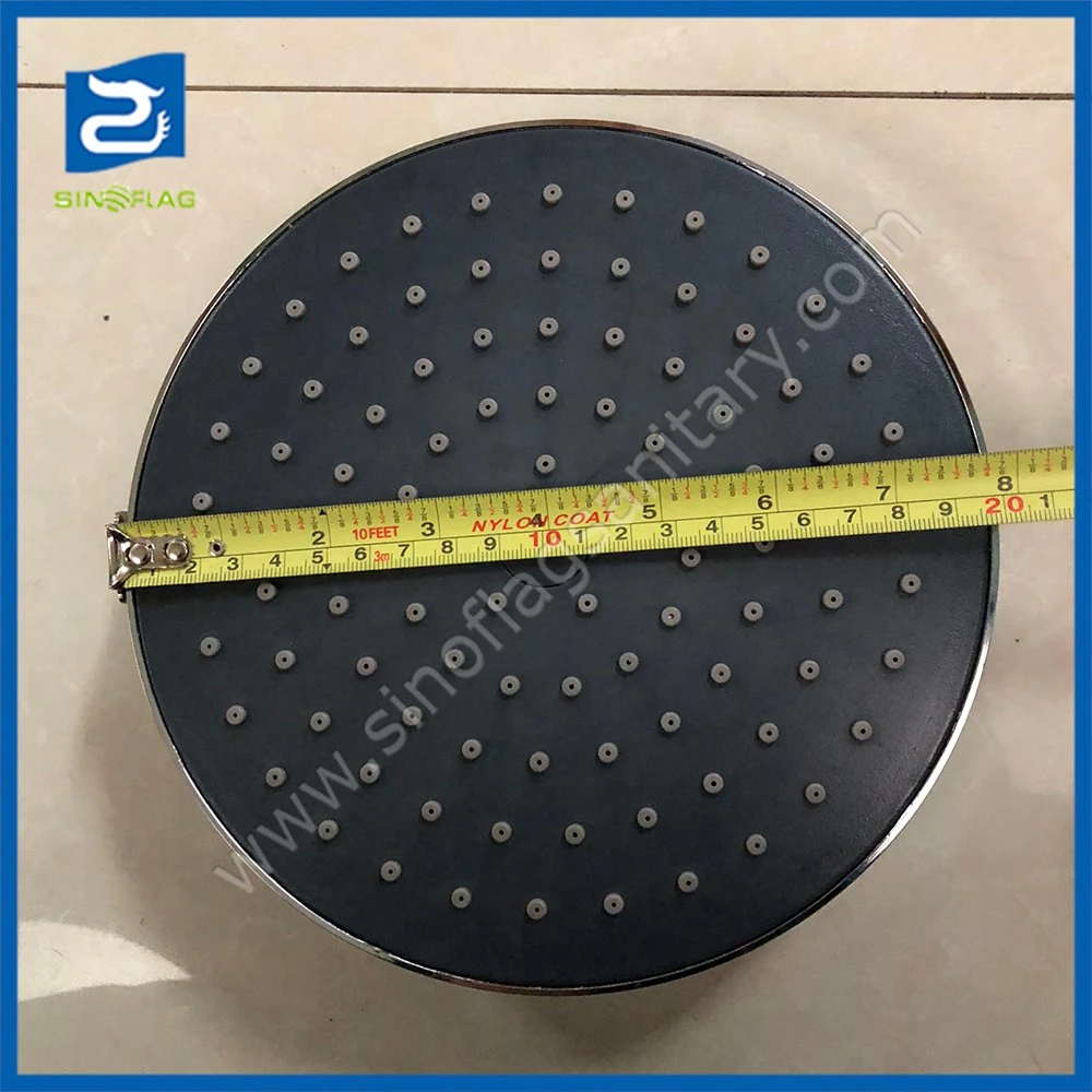 Round 8 Inch ABS Plastic Rainfall Shower Head Bathroom Head Shower