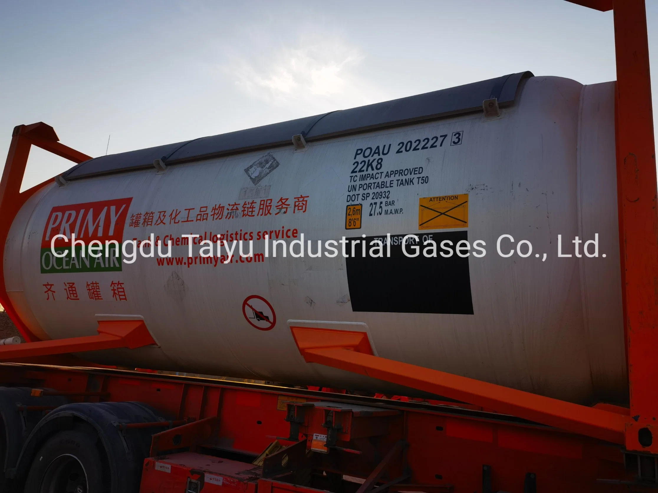 Wholesale/Supplier High Purity 99.9% C4h10 Isobutane Gas ISO Tank Bulk Order Price