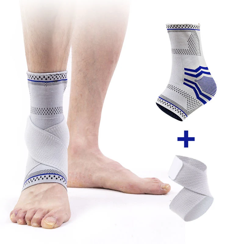 Wholesale/Supplier Custom Ankle Brace Support Compression Sleeve Elastic Breathable