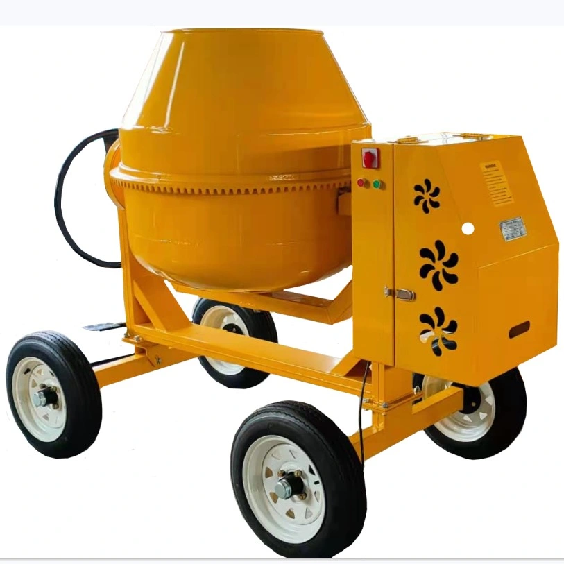 3 Bags Cement Mixer Bowl 800L Large Concrete Mixer Diesel Engine, Gasoline Engine, Motor