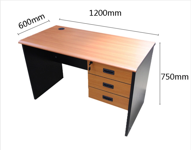 Современное 3-ящик школы конторской мебели дома постоянного компьютер таблица компьютерный стол