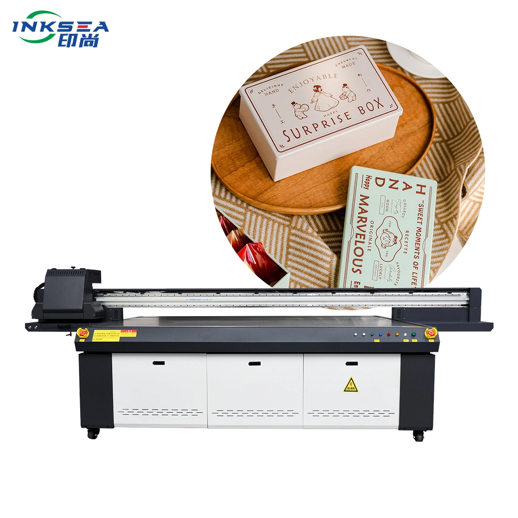 Sena Direct Sales 2.5X1.3m Large UV Printer 2513 Ricoh Is Used for Printing PVC Cards for Mugs, Mobile Phone Covers, Golf Pens