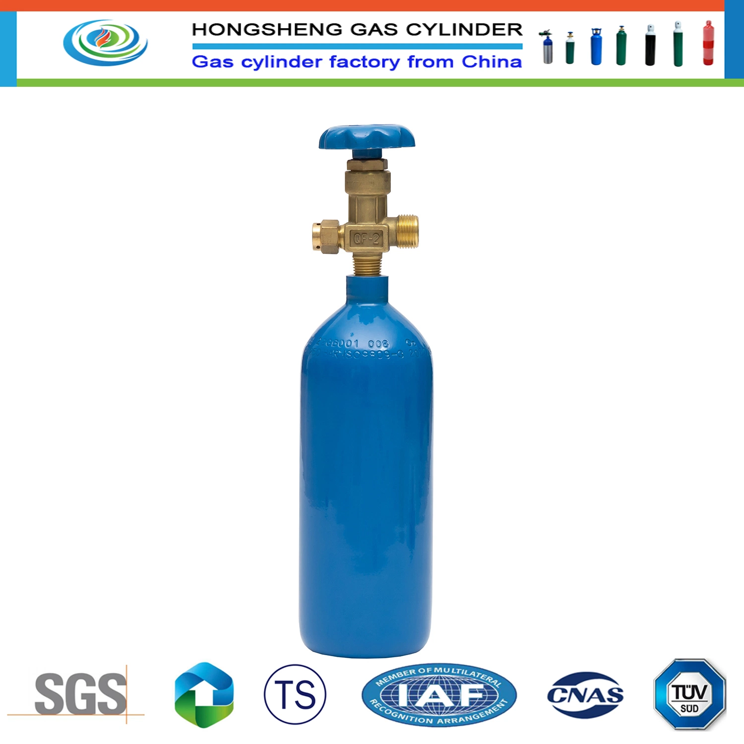 High quality/High cost performance Ethylene/Acetylene/Ammonia/ Methane/Argon/ Helium Ethylene Cylinder