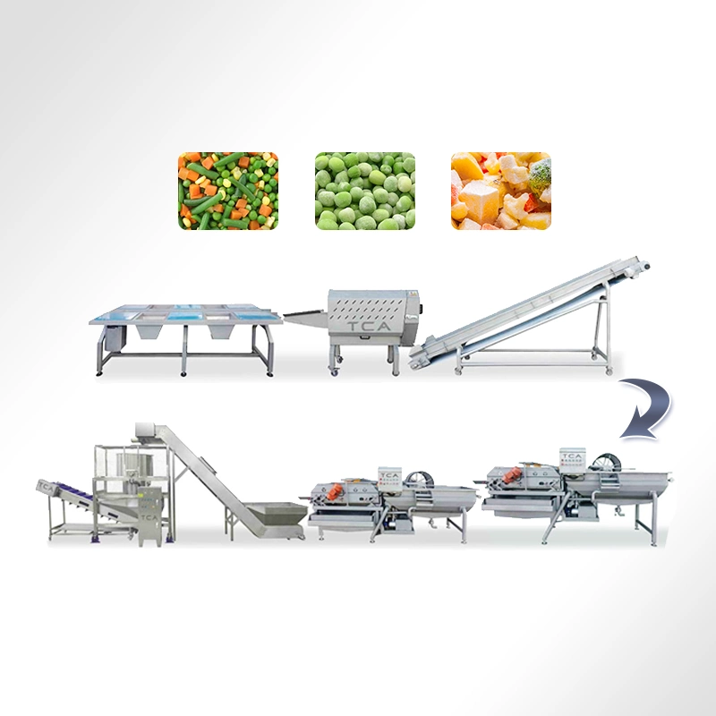 Fruit and Vegetable Sorting Line Vegetable Processing Line and Packaging Line