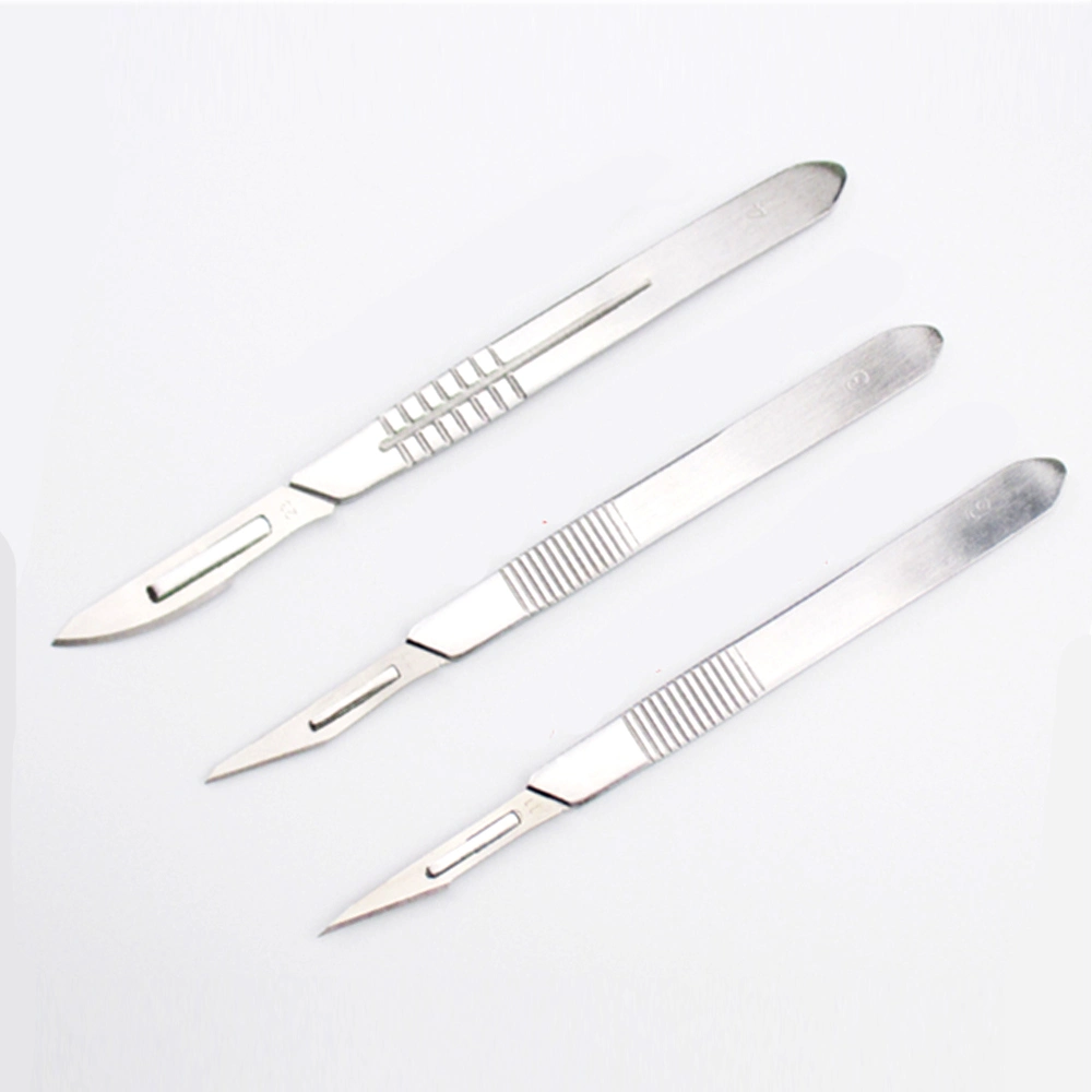 Wholesale/Supplier Price Medical Use Stainless Steel Knife Blade Carbon Steel Disposable Surgical Scalpel Blades