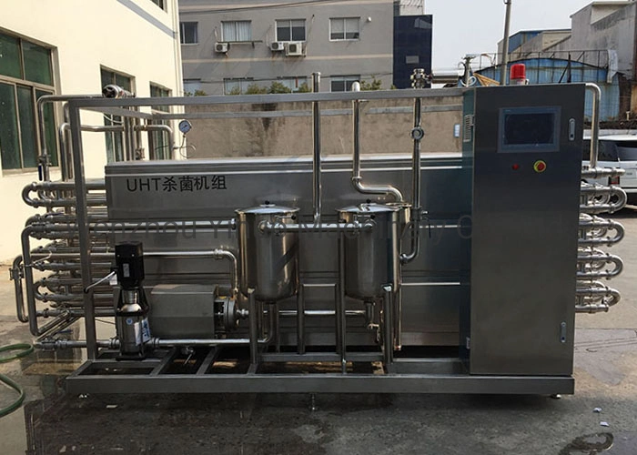 Juice Tubular Type Ultra High Temperature Sterilizing Pasteurization Processing Equipment