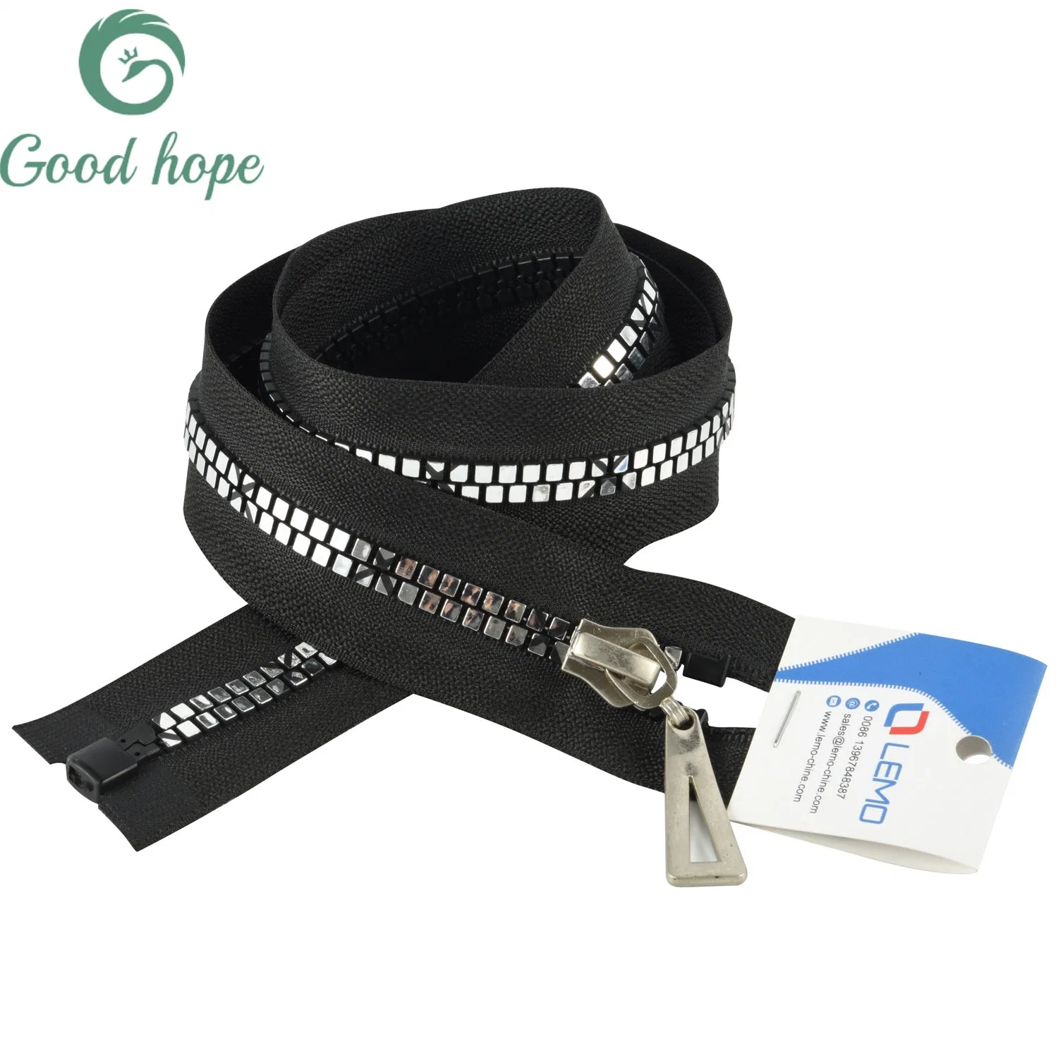 High quality/High cost performance  Colored Metal Zipper