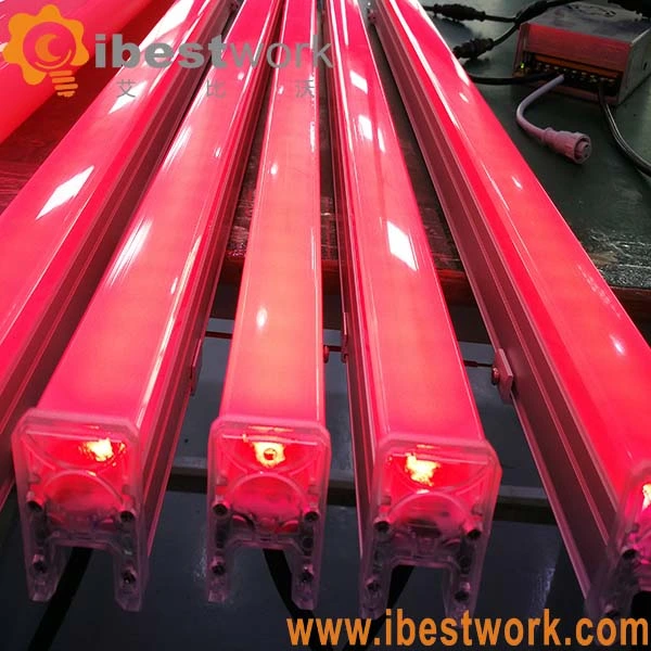 DMX RGB LED Digital Tube Aluminium