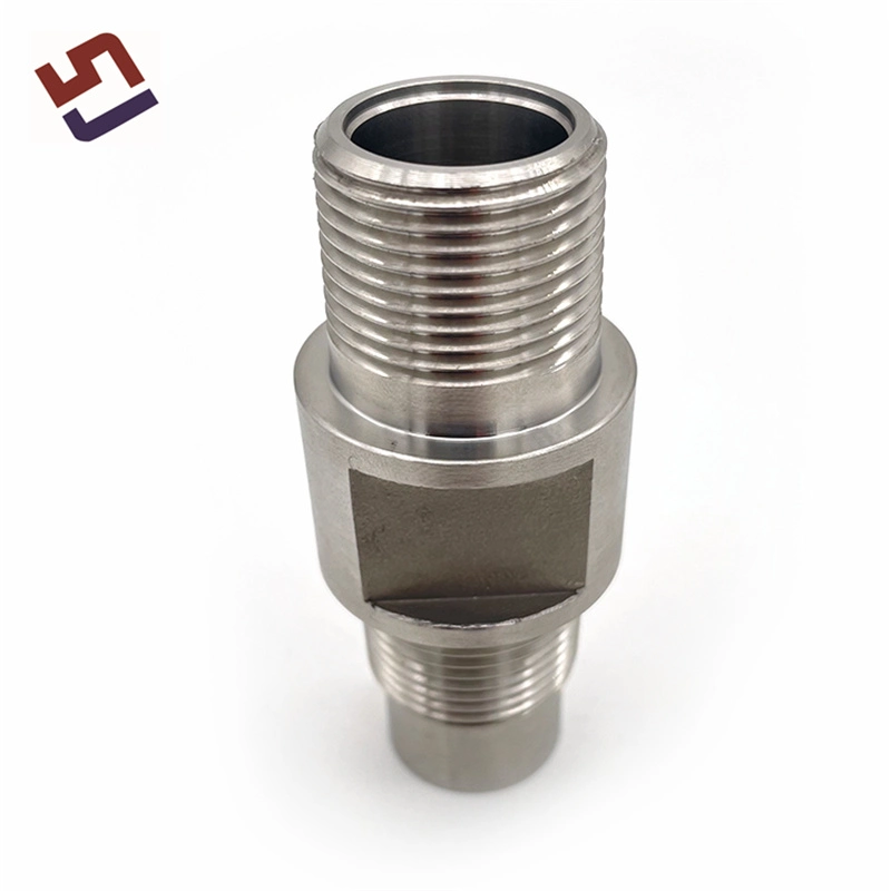 Manufacturer Hot Sell Male Stainless Steel 304 316 Nipple Pipe Fittings Investment Casting Fitting for Valve Pump