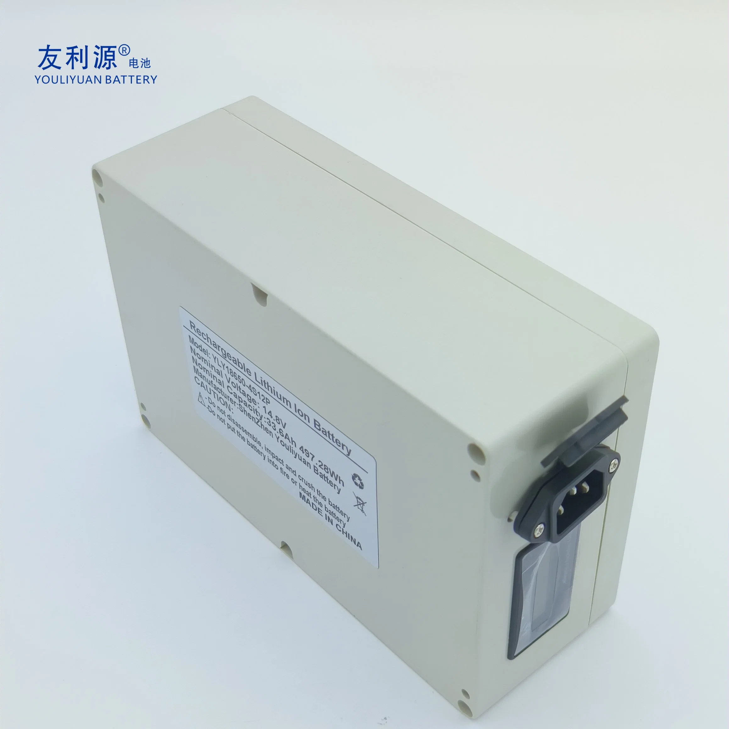 OEM ODM Deep Cycle Lithium Iron Phosphate Battery 12V 24V 48V 33.6ah 40ah 50ah Low Self-Discharge 18650/32700 LiFePO4 Battery for Electric Scooter