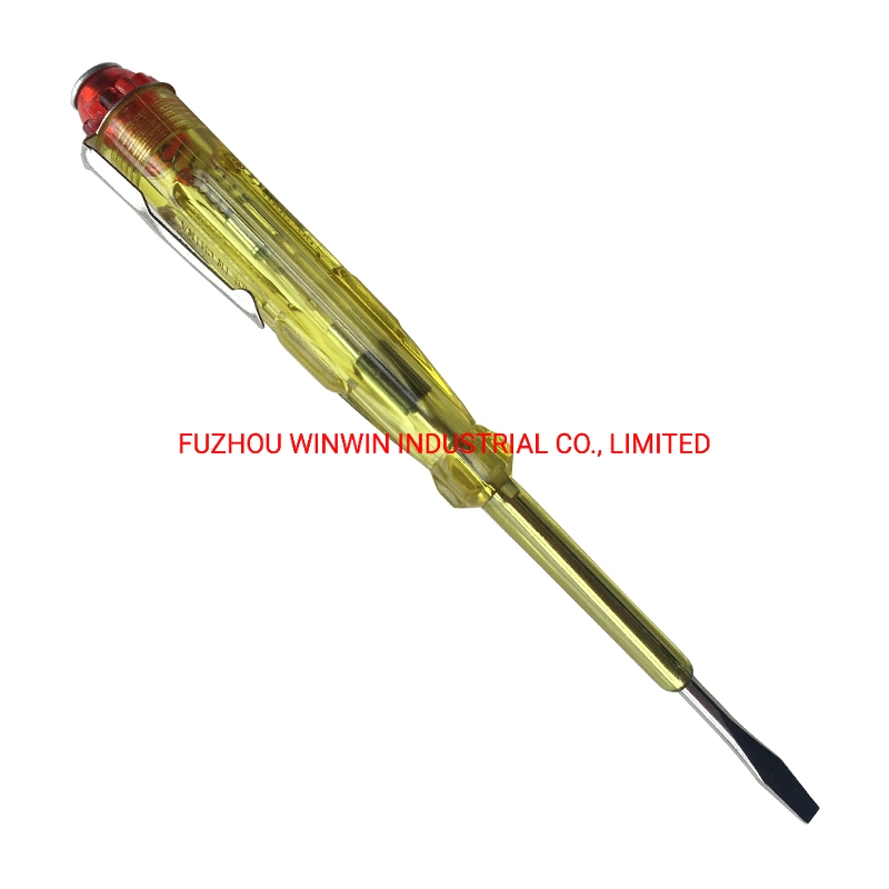 3 X 140mm Cheap Voltage Tester 100-500V Test Pen (WW-VT11)