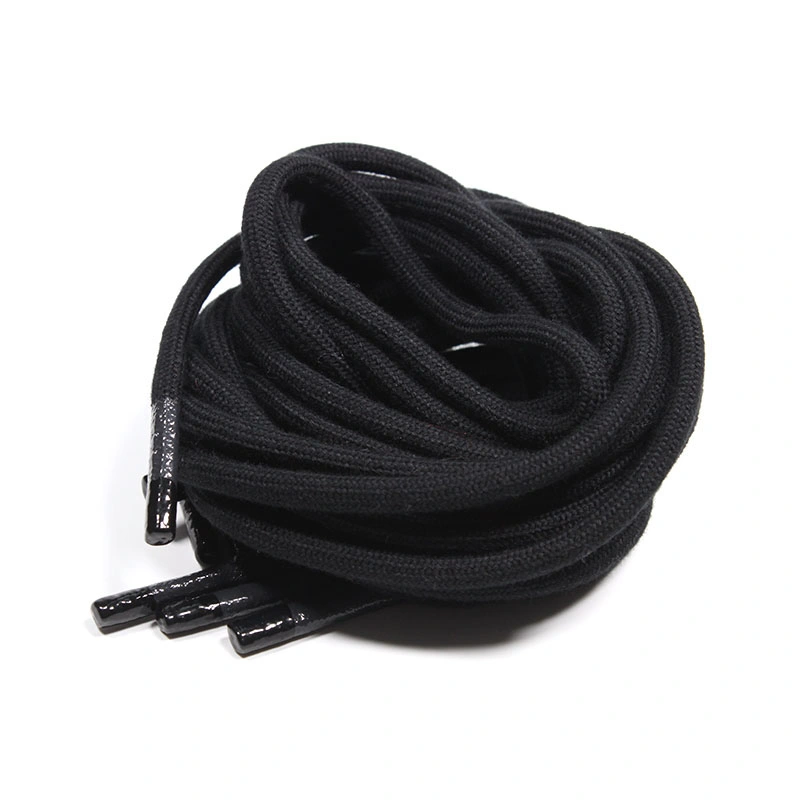 Wholesale Eco-Friendly Custom Polyester Round Draw String with Silicone Tips String Sport Pants Drawstring