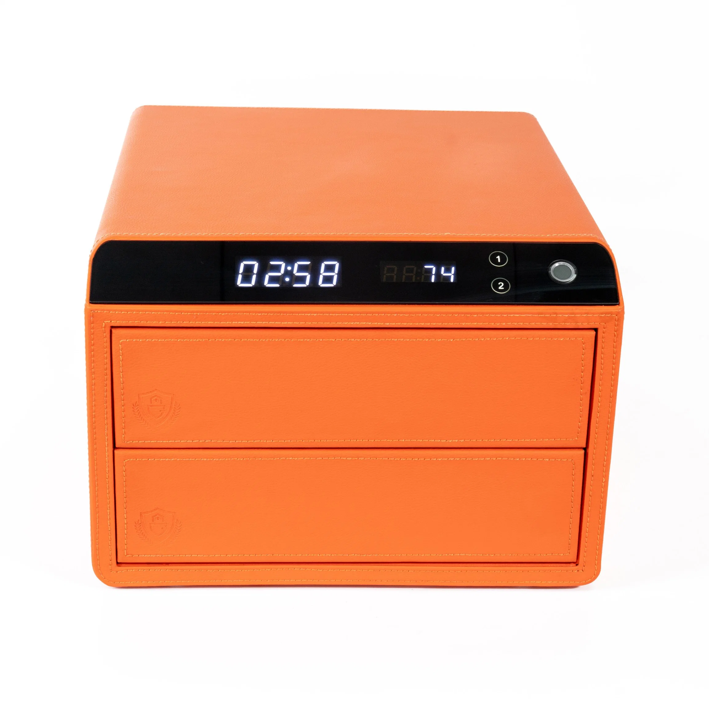 Smart Fingerprint Lock Front Open Jewelry Safe Box