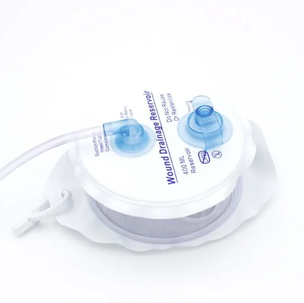 100% Medical Grade Silicone Closed Wound Drainage Tube System