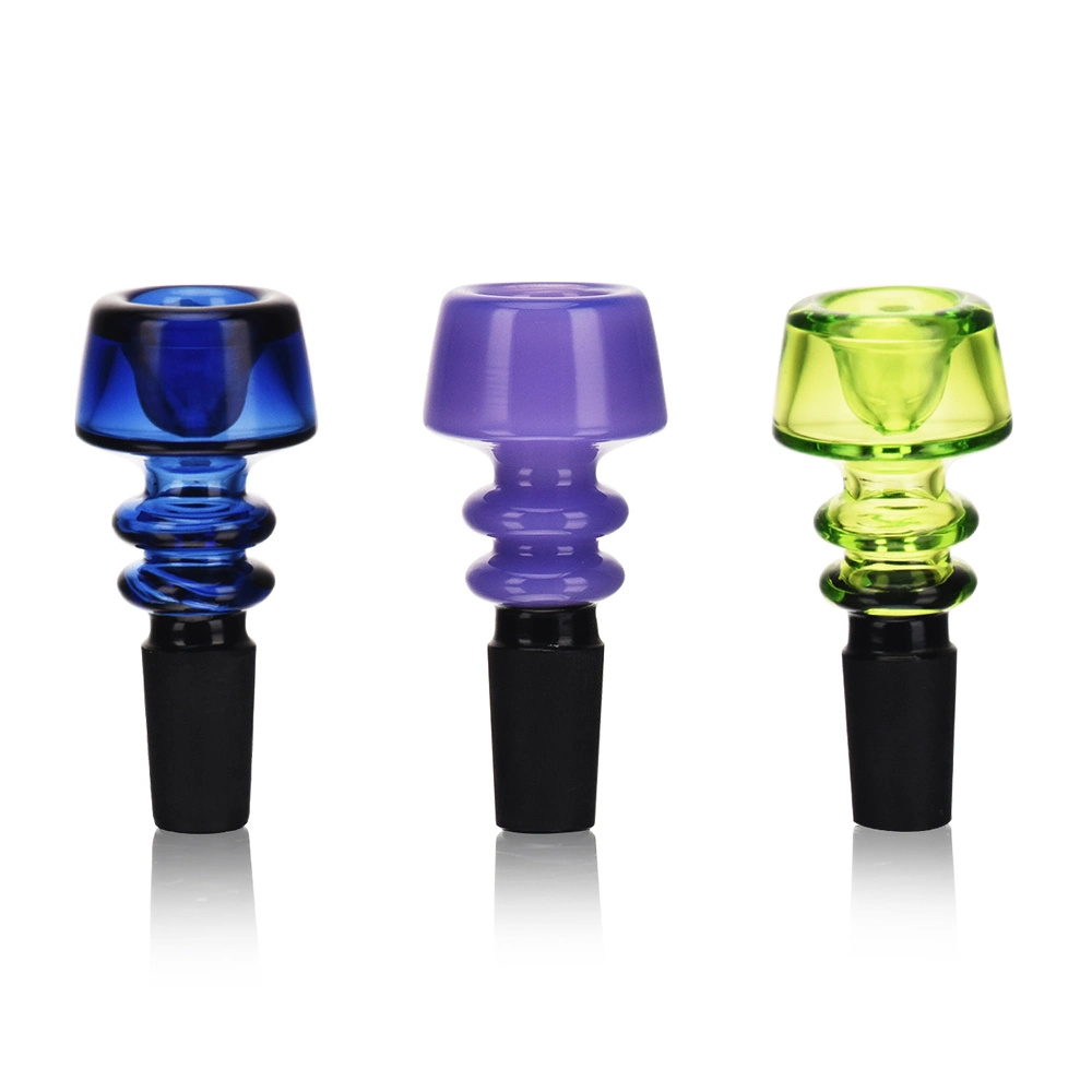 Esigo nuevo diseño de vidrio grueso Slime tabaco Shisha Hookah Diapositiva Color Cristal Accesorios para fumar hierba seca