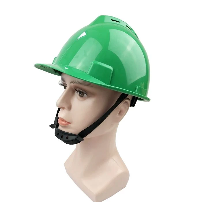 Trabalho de engenharia em altura plástico Amarelo ABS capacete de segurança personalizado Com lanterna