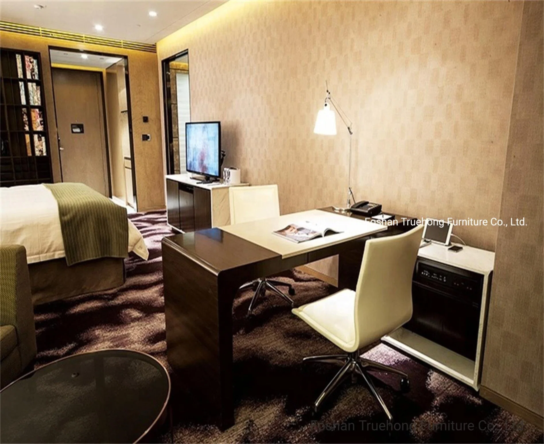 Modern Hotel Bedroom Furniture Professional Customized Apartment Project Quality Hospitality Hotel Room Furniture