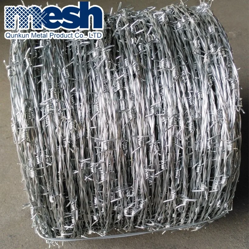 High Security Chain Link Fence Top Barbed Wire