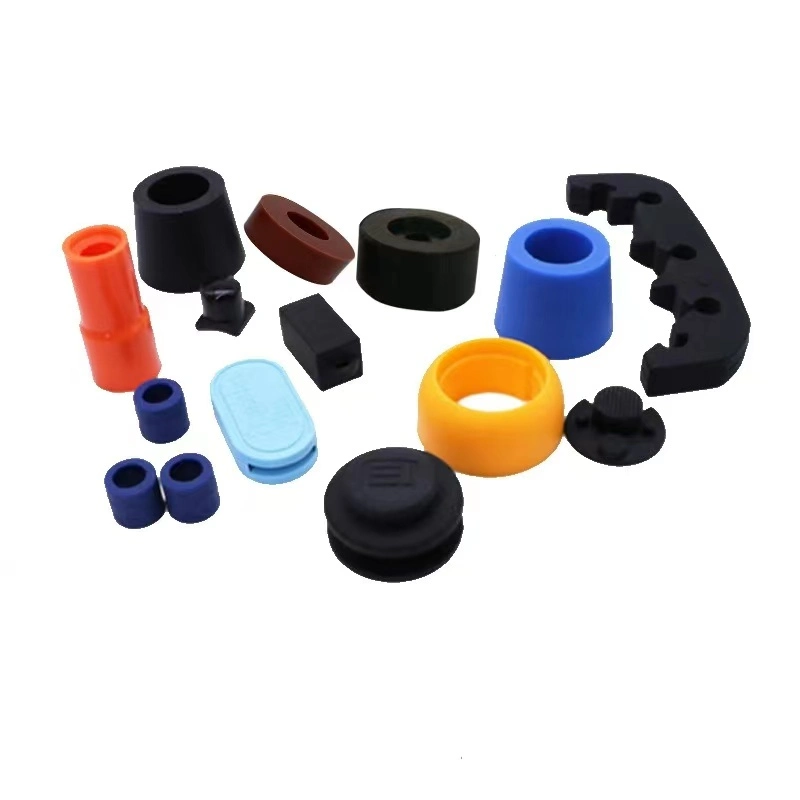 Custom Durable Round Shock Absorb Screw Mount Plastic Rubber for Cable Wire