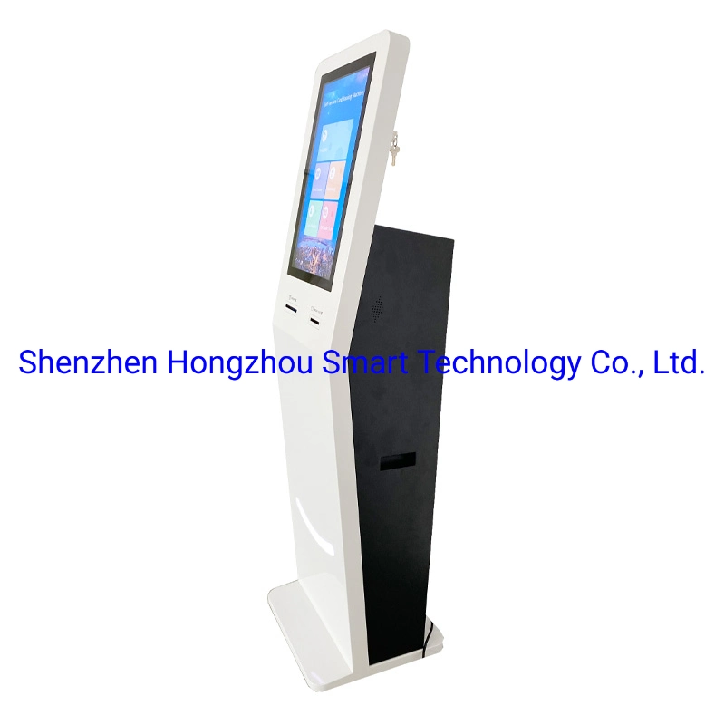 Built in RFID Card Reader SIM Card Dispenser Self Service Hotel Check-in Kiosk