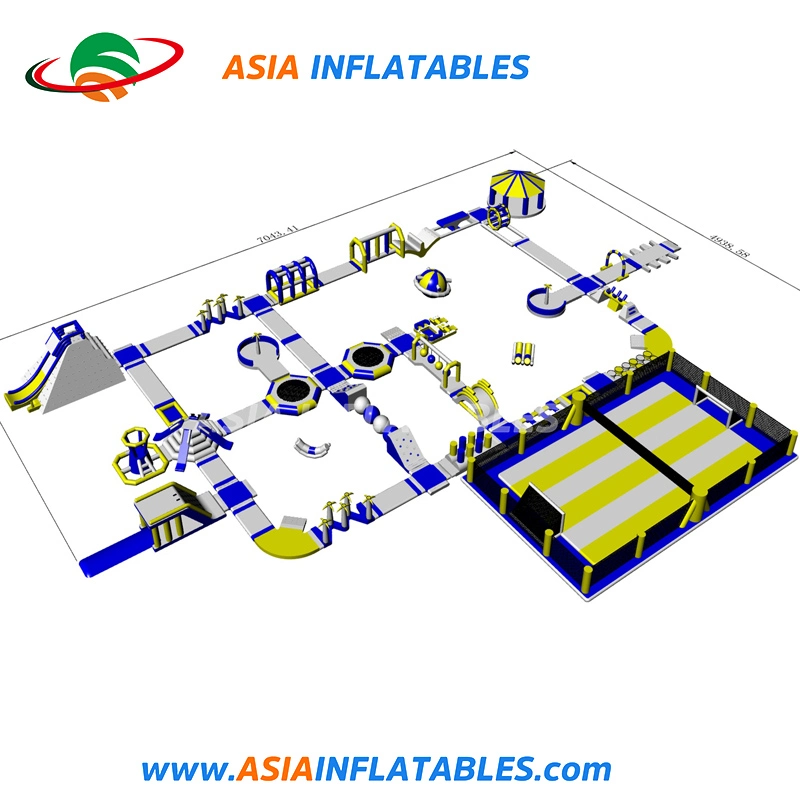Schwimmende Insel Aufblasbare Wasser Sport Spiele Wasser Park Ausrüstung