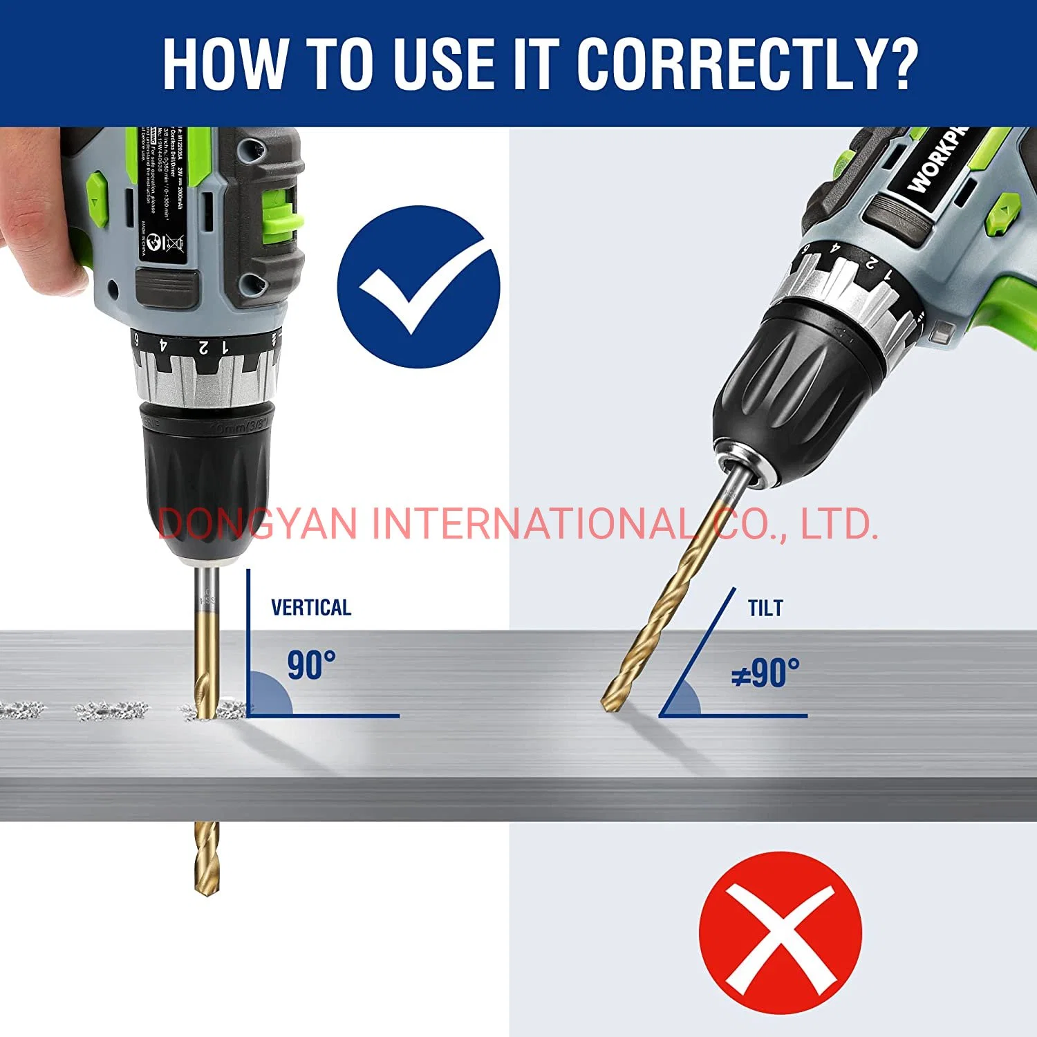 HSS Twist Drill Bits for Drilling Stainless Steel