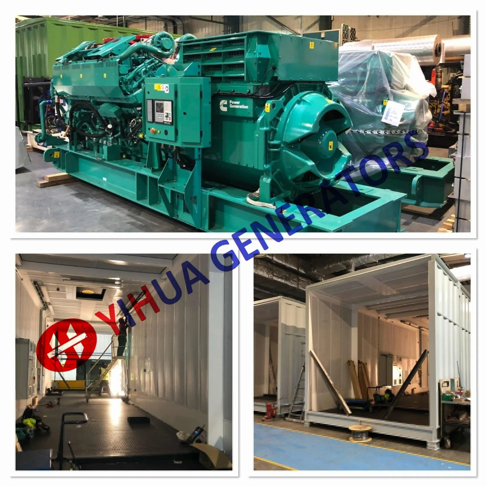 Ccec Container Diesel Power Electrical Generator with Cummins Engine 620-1500kw[IC180207b]