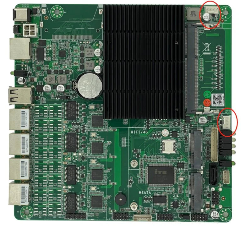 J1900 4 LAN Router Mikrotik Motherboards, Firewall Mainboard