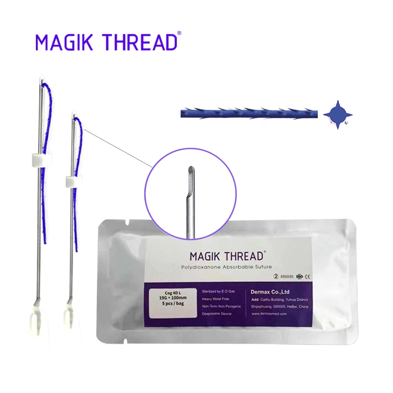 Magik Thread Korea Cog 4D Fish Bone Thread Eyebrow Forehead Lifting Pdo